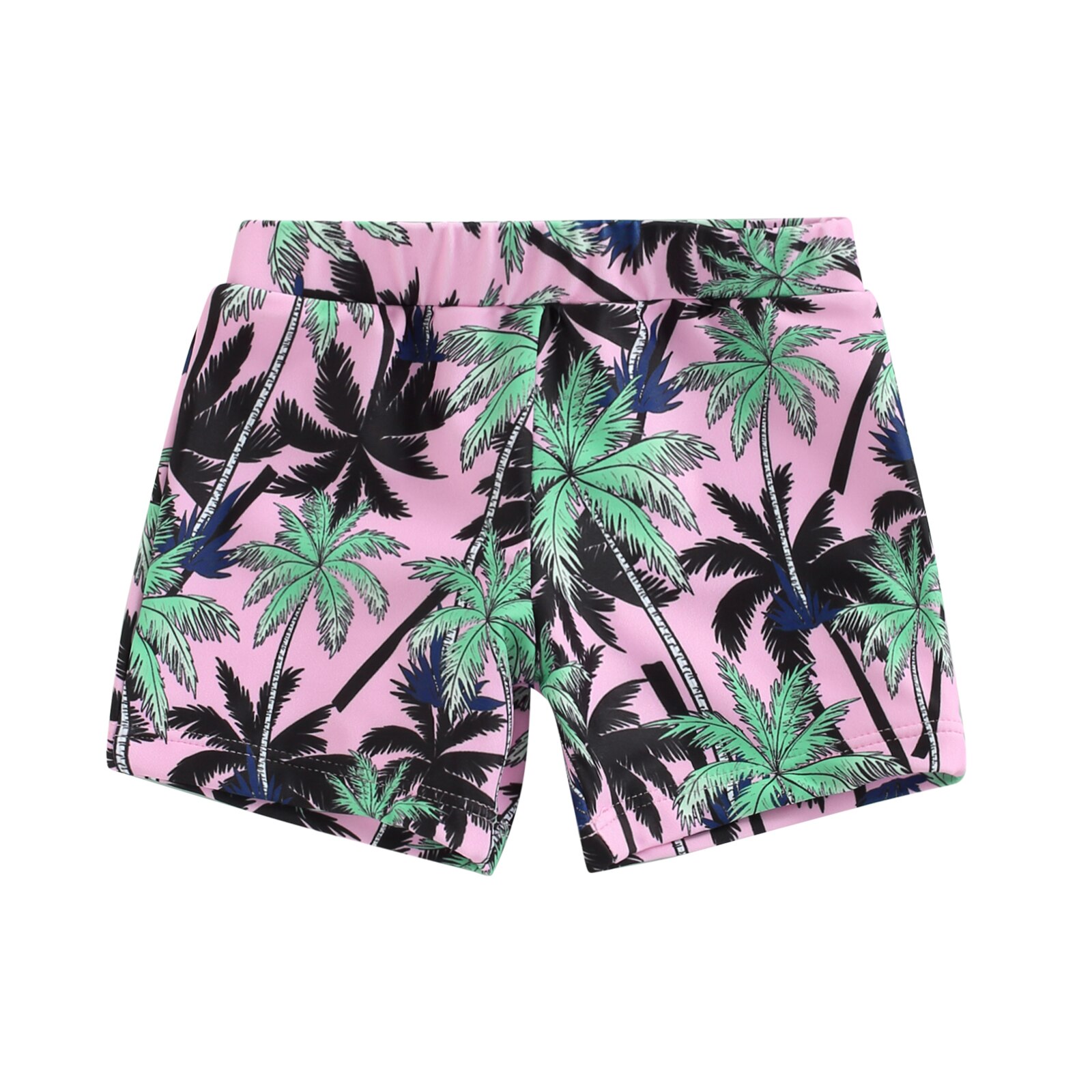 Imcute 2022 Summer Fashion Toddler Baby Boys costumi da bagno Shorts Cartoon cocco stampa elastico in vita estate pantaloni corti da spiaggia