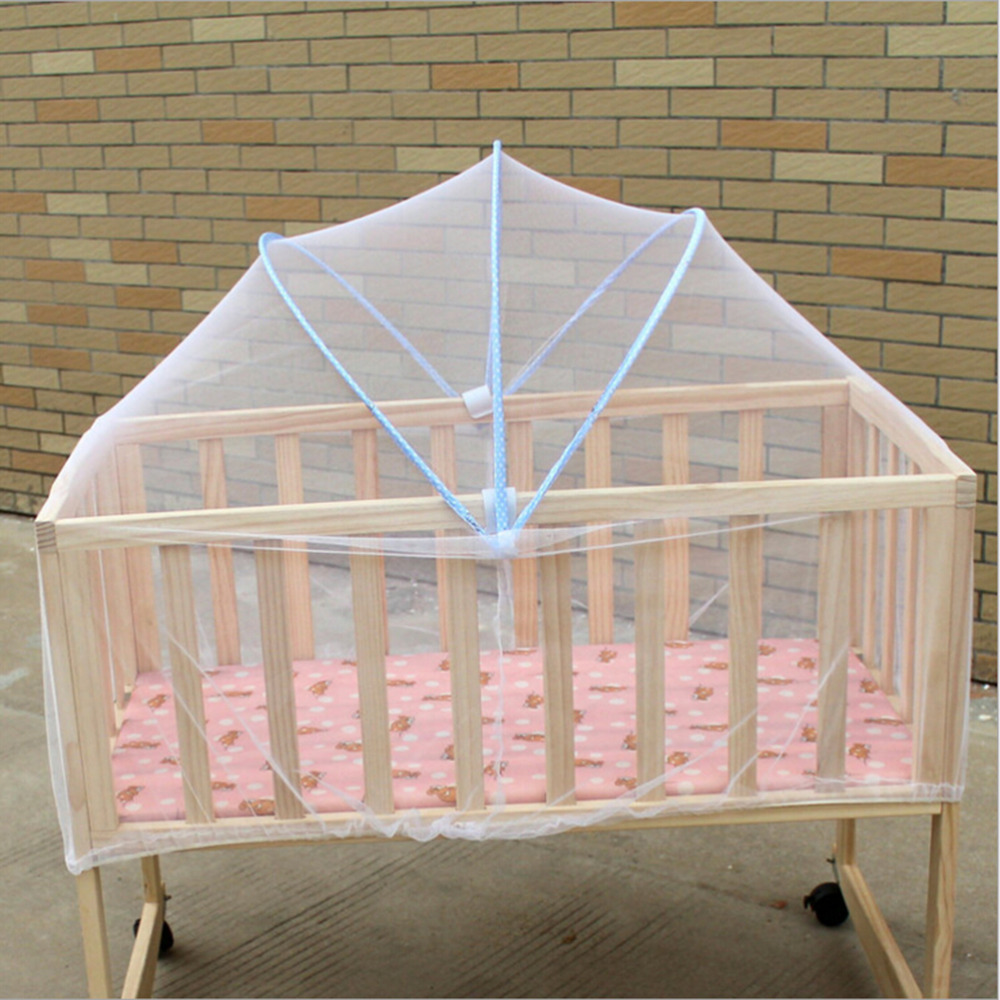 Babywieg bed mesh klamboes opvouwbare zomer baby boogvormige klamboes draagbare wieg netten voor baby's baby wieg