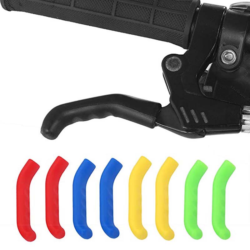 Anti-slip farverige komfortable bremsehåndtag greb silikone ærme bremsehåndtag beskyttelse dæksel