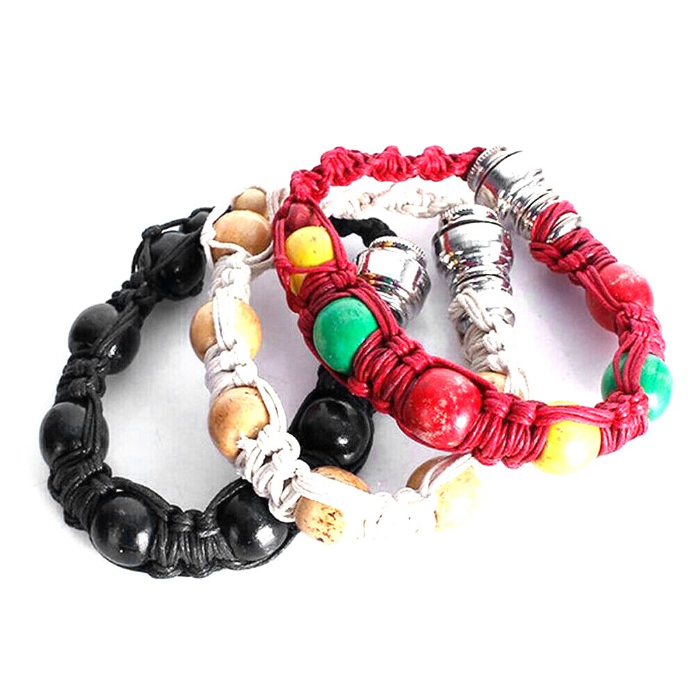 Mannen Vrouwen Alloy Chain Armband Tabak Pijp Jamaica Rasta Armbanden Mannen Vrouwen Sieraden Armbanden Mode