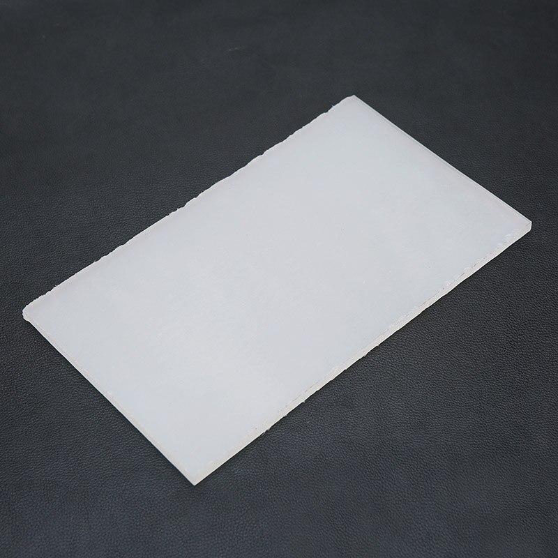 Pvc stansbräda vit tjock plastskiva gummidyna klubba matta läder pysselverktyg stor mitten liten storlek 1 st: Medelstor bräda