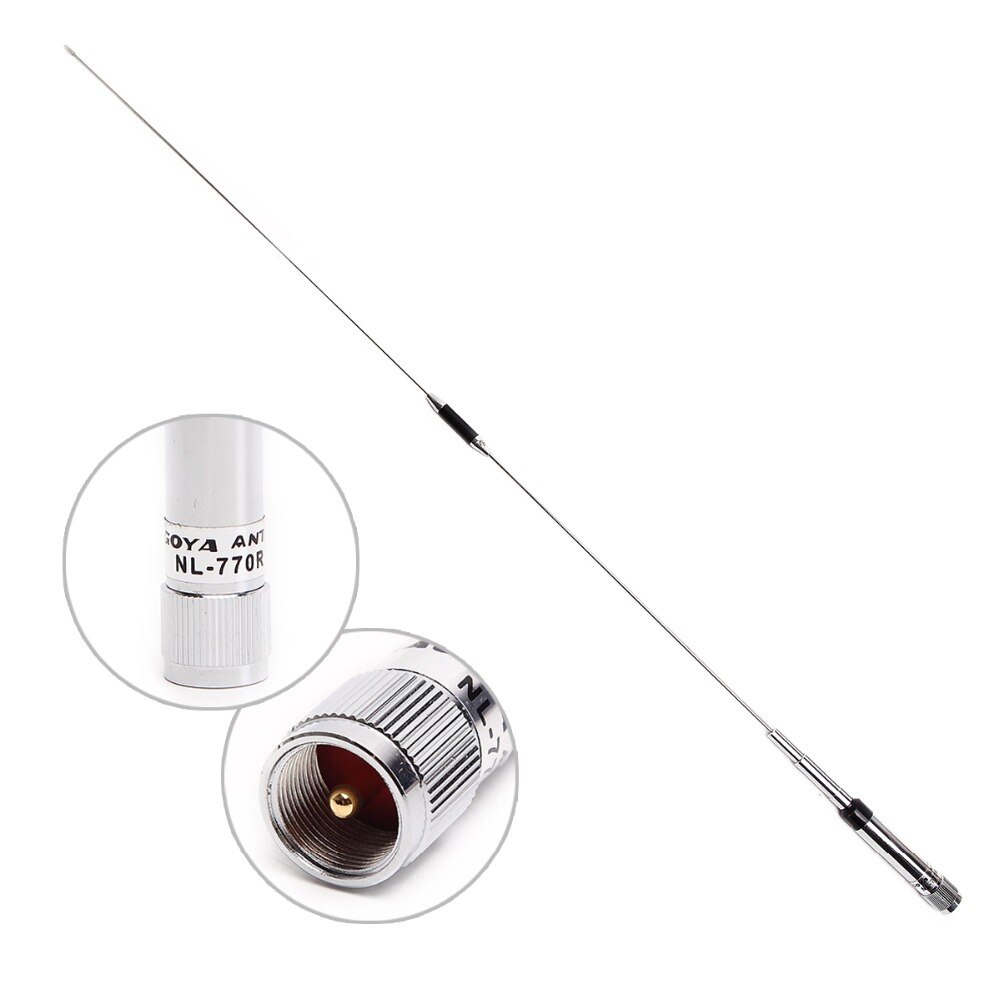 2pcs Nagoya NL-770R Dual Band VHF/UHF 144/430MHz 3.0/5.5 dBi High Gain NL 770R Car Radio Mobile/Station Antenna Male PL-259