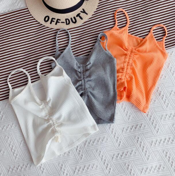 Girls Vest Summer Girls Vest 2-7t QH191