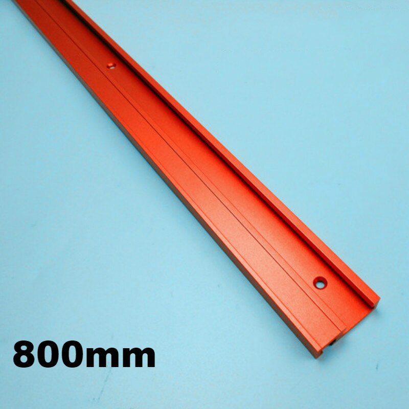 Woodworking Tools Chute Aluminium T-tracks Model 45 T Slot and Standard Miter Track Stop Miter Bar for Workbench Router Table: 1Pc 800mm T-track