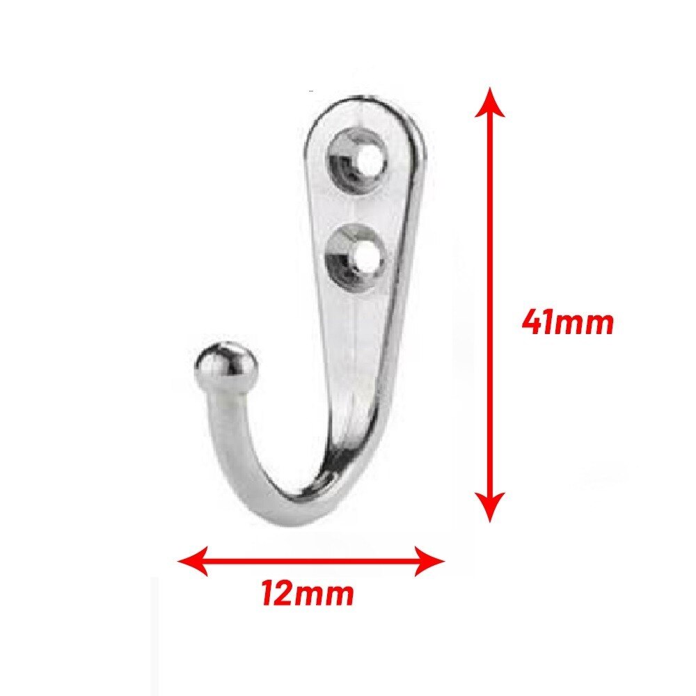 10 stk sorte små metal kroge nøgle frakke hatte bøjle tøj kroge til badeværelse køkken værelse håndklæde rack frakke hat holder
