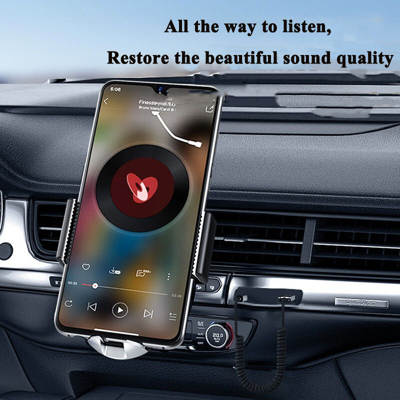 Car Bluetooth 5.0 Adapter Dongle Cable 3.5mm Jack Car Audio Aux Bluetooth V5.0 Handsfree Kit For PC Micorphone Speaker Receiver