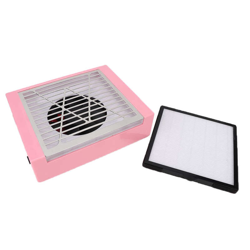 Nail Vacuum Cleaner Ventilation Nail Dust Suction Collector for Home Manicure Store Beauty Salon Salon Shop