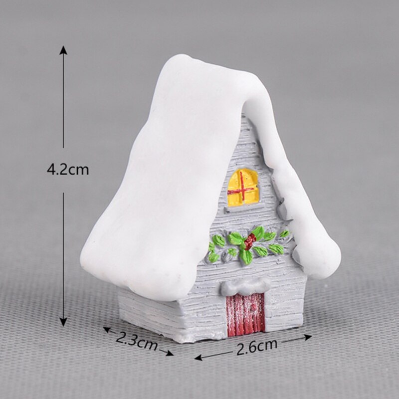 Kerst Huis Snoep Kleur Unieke Resin Craft Ornament: H