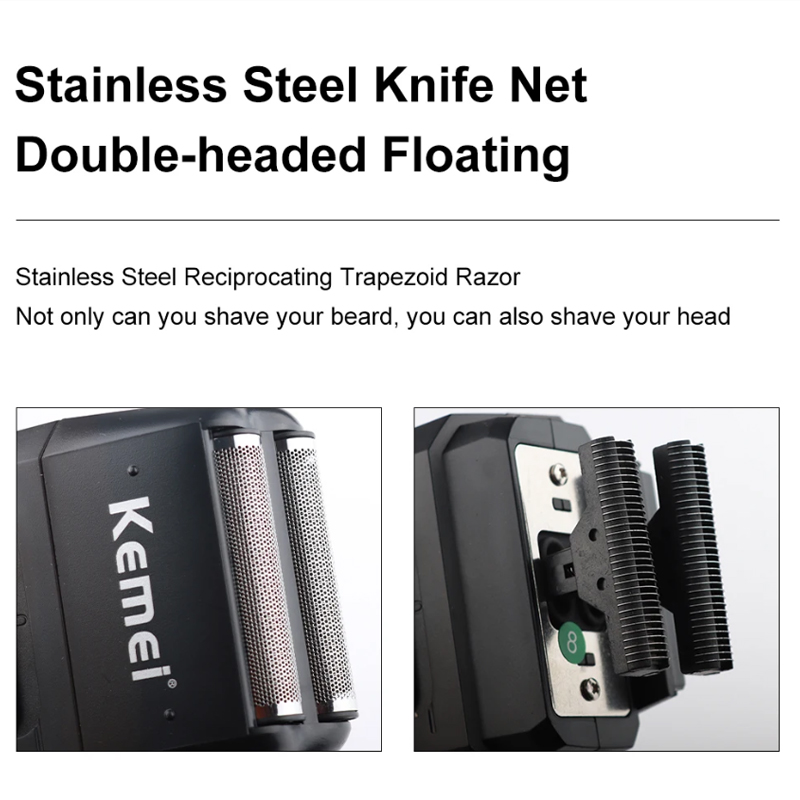 Kemei tondeuse set voor mannen, elektrisch scheerapparaat, tondeuse, professionele snijmachine, KM-2290, KM-2293, KM-1102