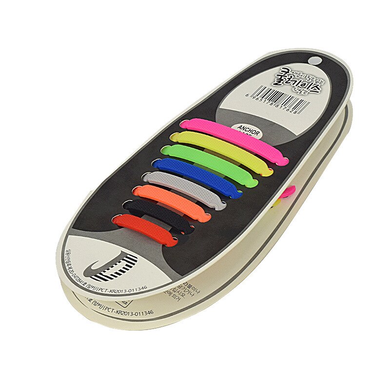 Schoenen accessoires elastische siliconen veters elastische schoenveters luie siliconen veters geen strik rubberen veters