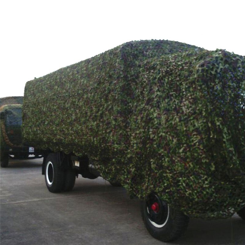 1.5 m * 4 m Camouflage Netto 150D Outdoor Tuin Zonnescherm Doek Luifel Camping Party Decoratie Zon Onderdak Tent Auto -Covers Zonnezeil