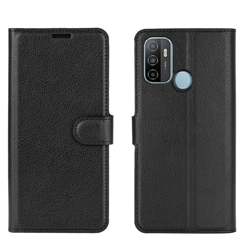Dla Oppo A53 dla Oppo A32 2020 portfel przy telefonie skórzane etui z klapką Capa etui Fundas