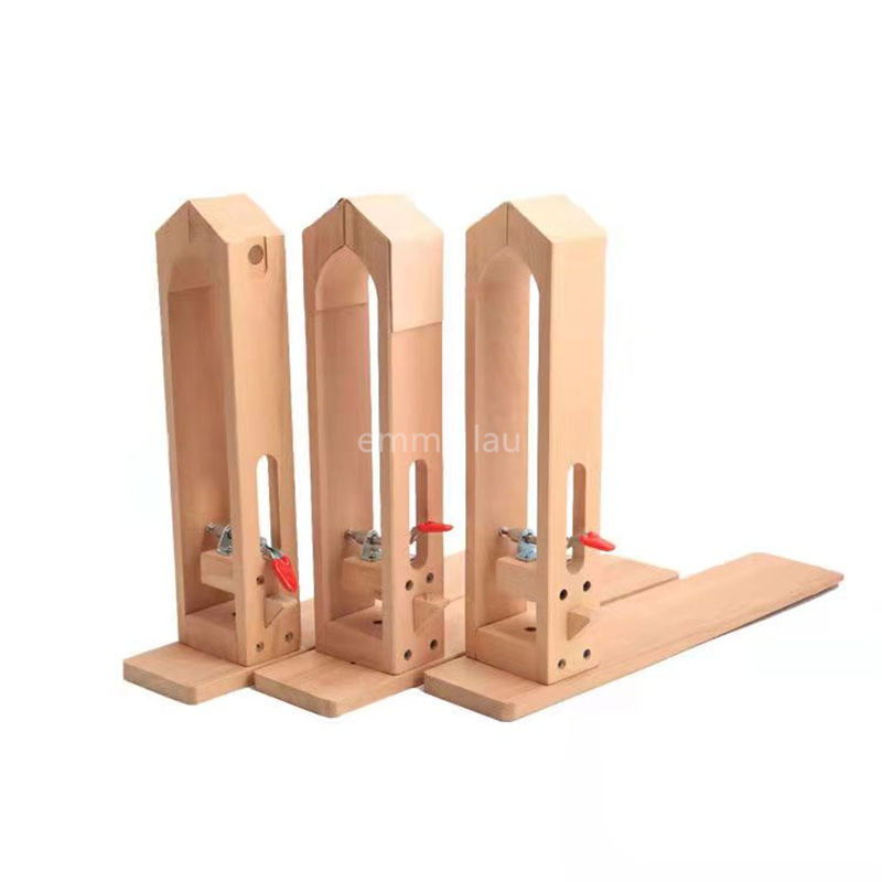 Pince de retenue en bois pour cuir, pince de couture artisanale pour bricolage, pince de laçage, outil à main, maroquinerie