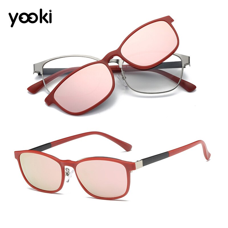 Polarized flip up clip on sunglasses black 100%  uv protection fishing menn kvinner nattbriller