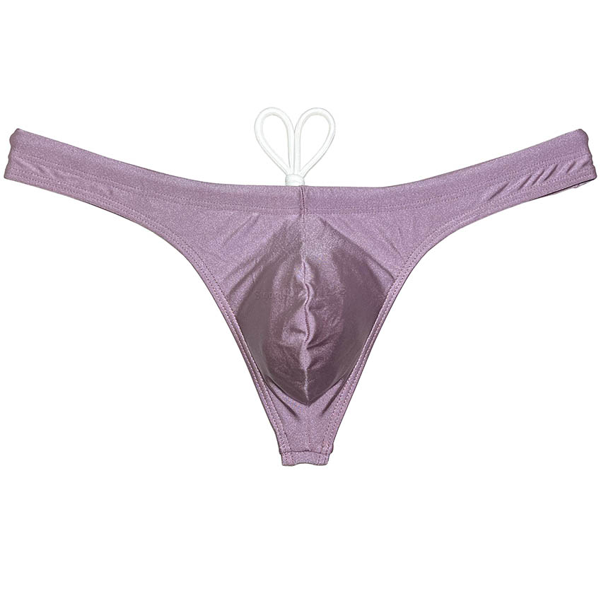 Männer Bademode Bikini Badeanzug T-Back Low Wait Tight Beachwear Surfen Tanga Solide Bikini Schwimmen Tanga