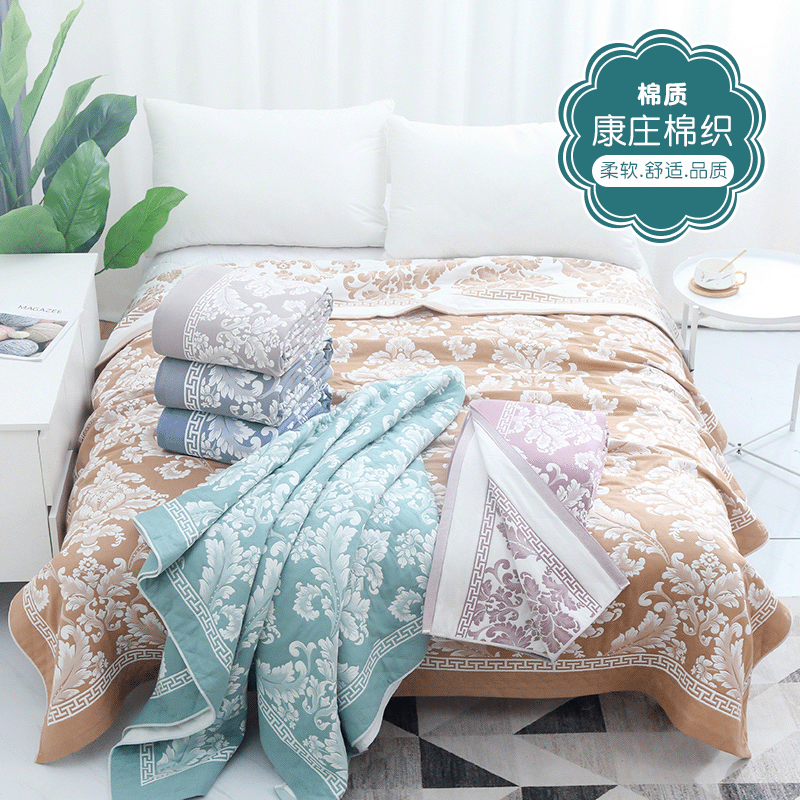 Sommer air-condition ble vasket bomull en quilt multi-purpose enkel dobbel sommer quilt maskinvaskbar quilt  lb61624
