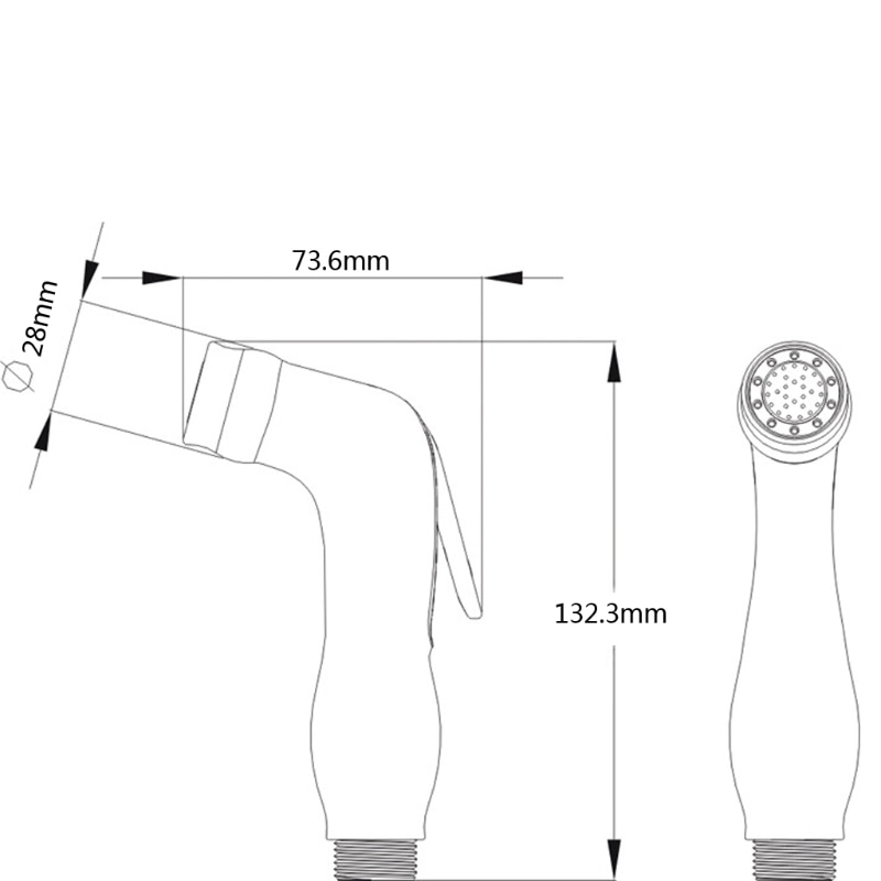 Handheld Toilet Spray Bidet Bathroom Sprayer Pet S... Grandado