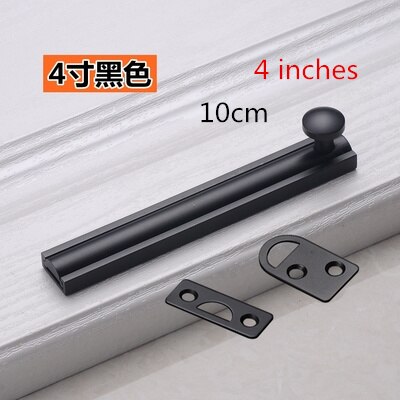 Professionelle Durcheinander Türen Rutsche verriegeln sperren Fenster Bronze- Riegel Möbel Verdeckte Schlösser Schlecht Bolzen Staub Beweis Rohr: 12