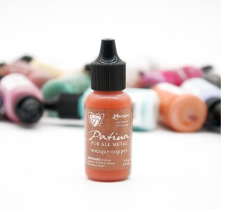 American Ranger VINTAJ PATINA Jewelry Handmade Old Pigment Metal Oxide Green Rust Effect Watercolor: Antique Copper