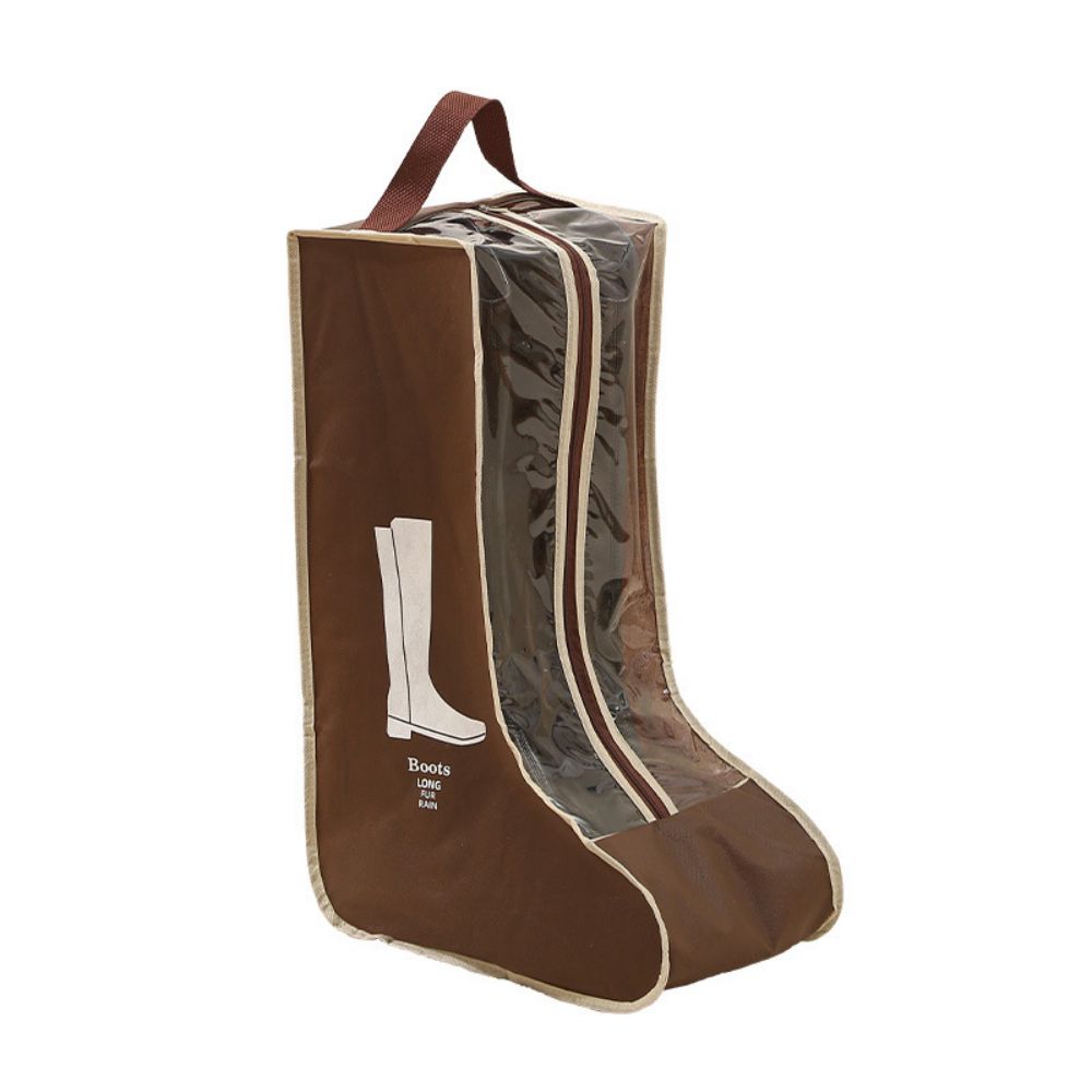Schoen Opbergtas Thuis Handheld Non-woven Visuele Overschoen Stoflaarzen Korte Laarzen Covers Waterdichte Schoenen Organizer Gods