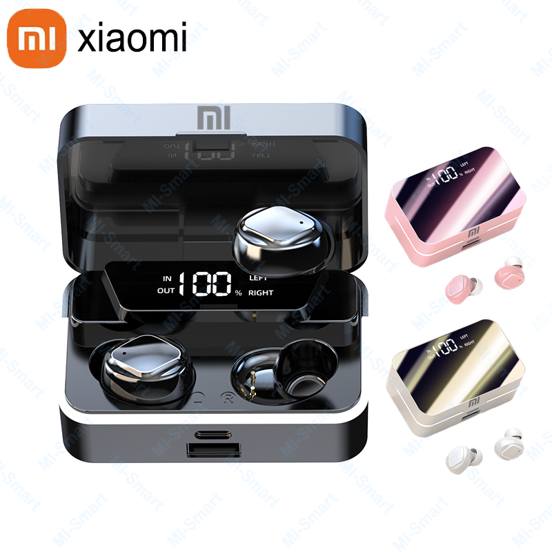 Xiaomi S30 Draadloze Bluetooth-hoofdtelefoon HiFI Stereo Gaming Waterdichte stofdichte hoofdtelefoon Sportoordopjes LED-displayhoofdtelefoon