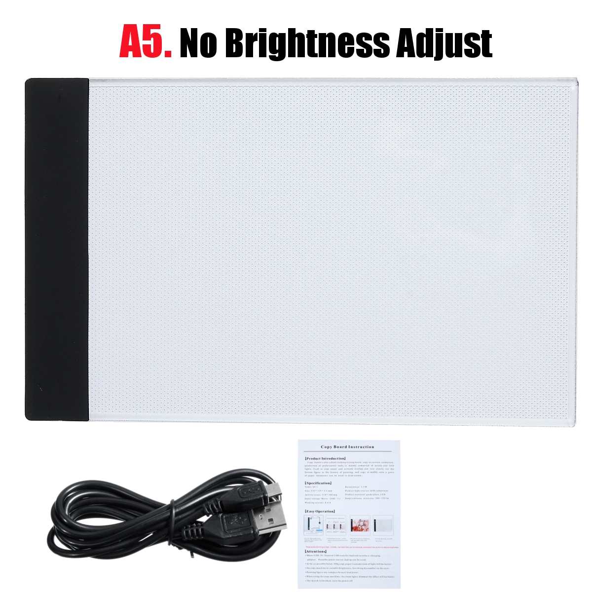 A4 Three Level Dimmable Led Light Pad,Tablet Tools Diamond Painting Accessories Diamond Embroidery Eye Protection A5 Size: A5 Not dimmable