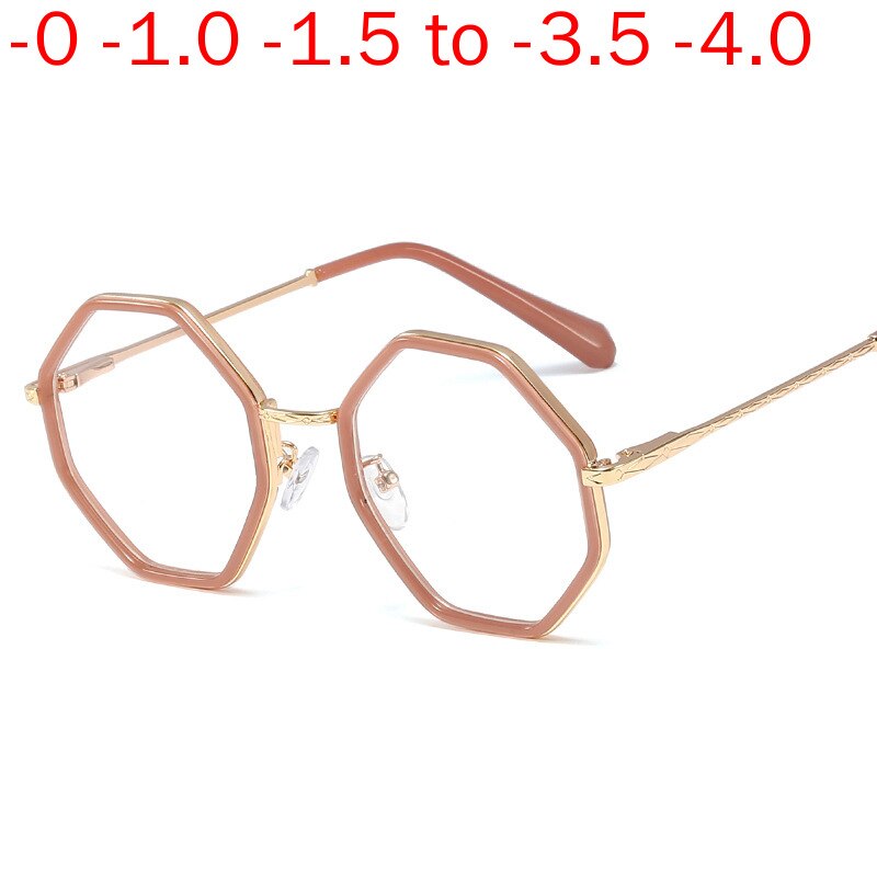 Myopia Sunglasses Photochromic Finished Men Women Myopia Eyeglasses Frame female student Sun glasses Myopia Eyewear with box NX