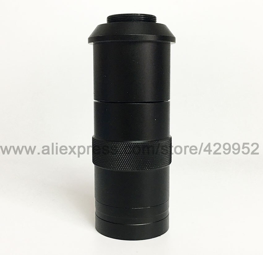 efix 8-100X CCD Industry Digital Microscope Camera C-Mount Glass Lens Magnification Adjustable 25mm Zoom Eyepiece