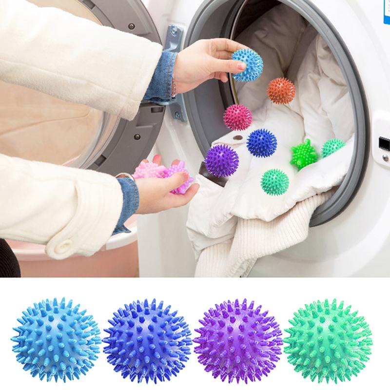 Plastic Natural Washing Dryer Balls No Chemical Soften Fabric Wash Clothes Clean