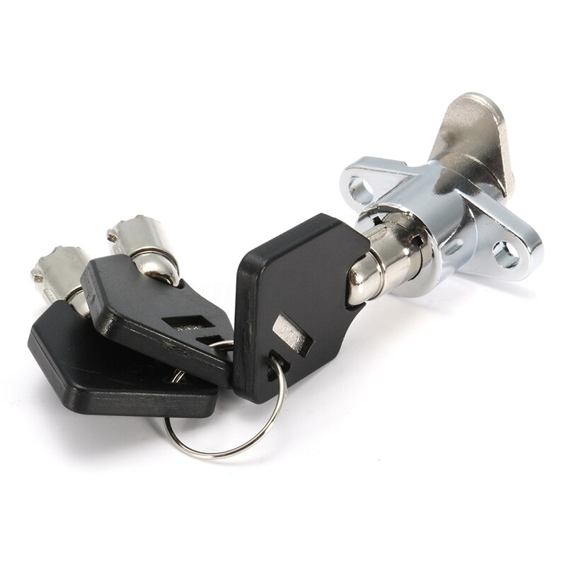 2x Hard Saddlebag Lock 3 Keys Set for Touring Electra Glide Road King & 1set Latch Tool Box Locks Slam Latch