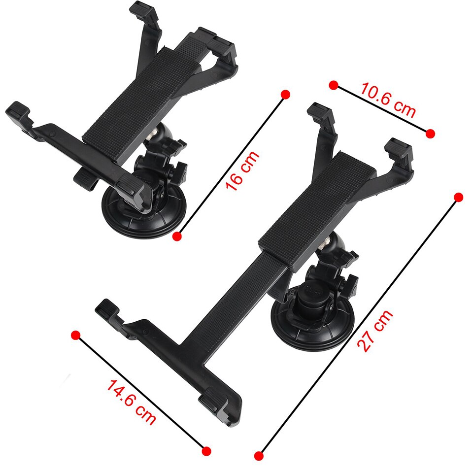 Auto tablet houder standaard universele standaard beugel achterbank auto houder 360 rotatie voor samsung ipad mini/ipad air 2 4 3 7-10 '