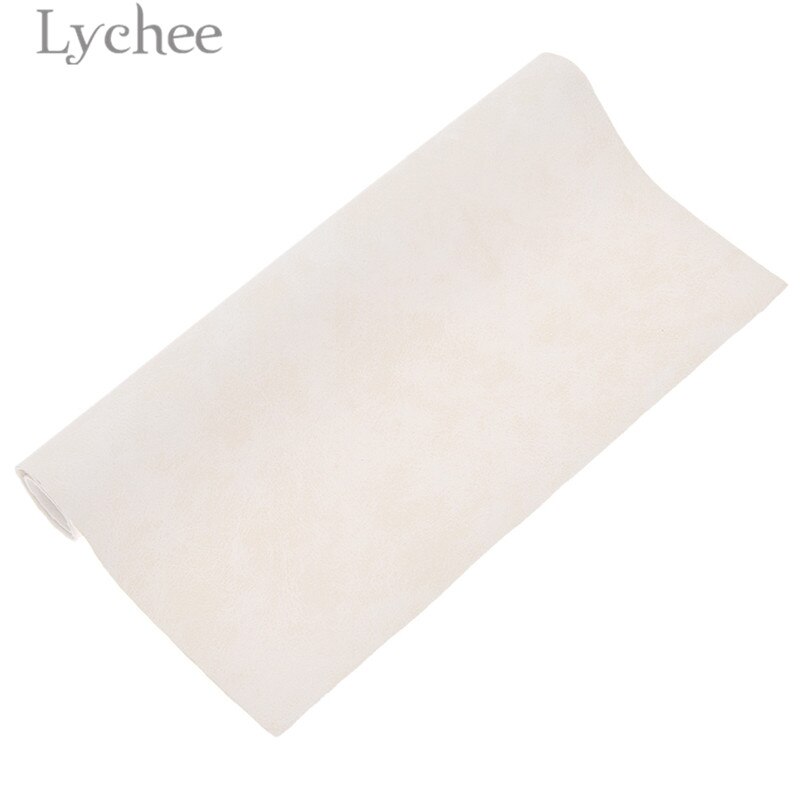Lychee life 21 x 29cm a4 imiteret ruskind pu-stof flerfarvet vandtæt syntetisk læder gør-det-selv-materiale til håndtaske bælter tøj: 2