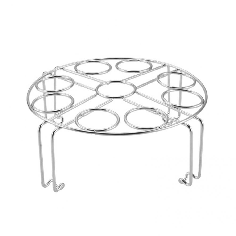 Useful Steaming Rack Safe Anti-rust Egg Steamer Rack Heat Insulated Egg Basket Cook Accessories Egg Steamer Rack