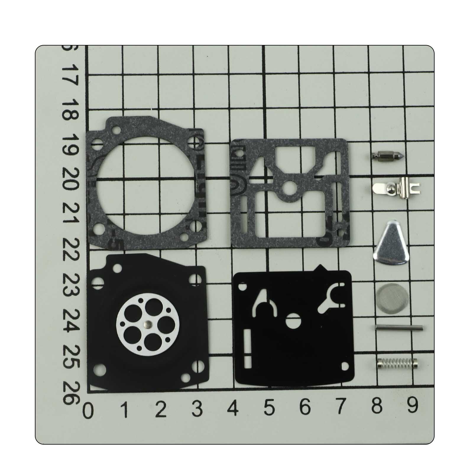 Kit de reparación de carburador para motosierra, Kit de juntas de reconstrucción para Zama RB-31 Stihl 034 036 MS340 MS360 044 C3A S4A S19 4 Zama C3A S4A S19
