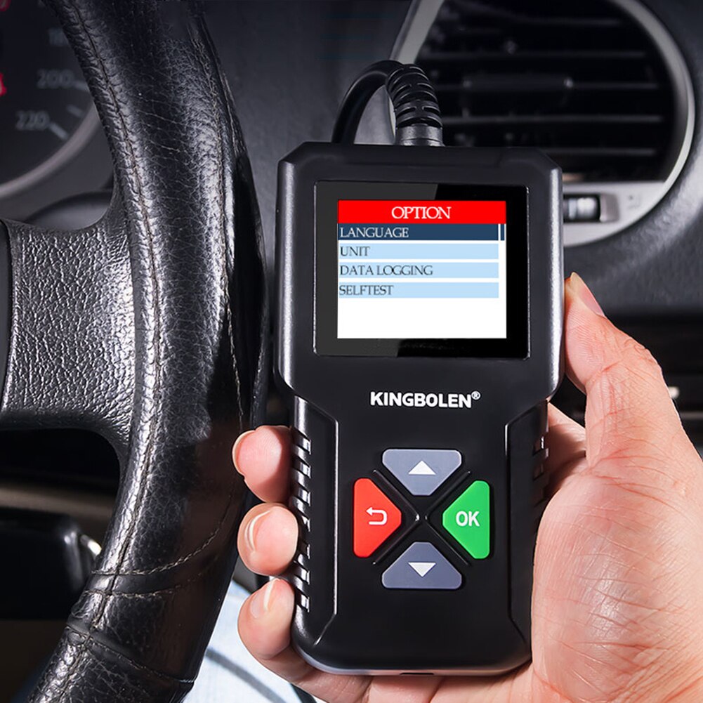 CR3008 OBD2 Automotive Scanner OBDII Code Reader Diagnostic Tool Check Engine Battery Voltage Free Update pk KW850