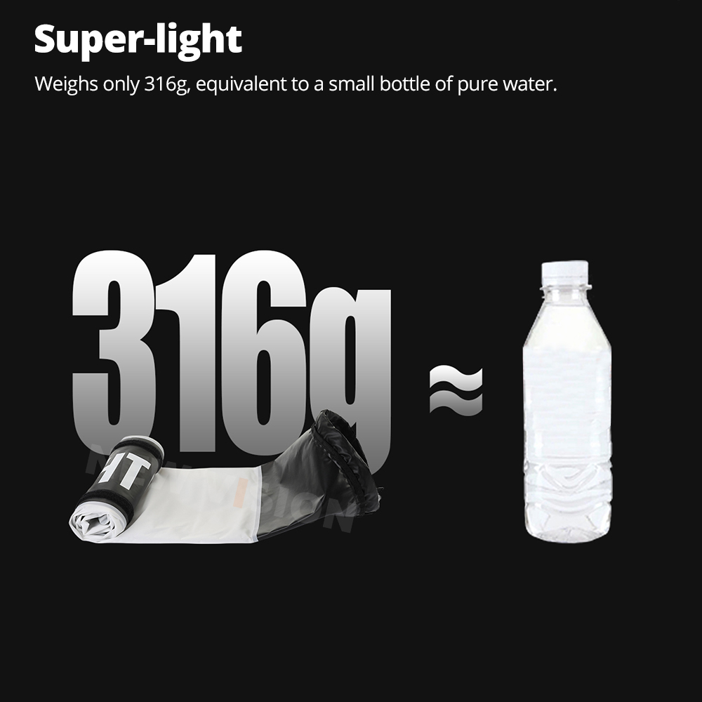 LIGHTBANK Luftschlauch aufblasbare Softbox für Aputure Nanlite Godox ZHIYUN COLBOR Videolicht-Diffusor-Zubehör