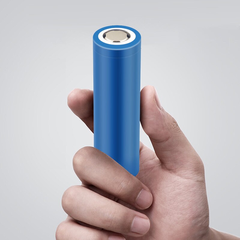 JOUYM – batterie Rechargeable au Lithium, 3.7 v, 2000mah, 18650