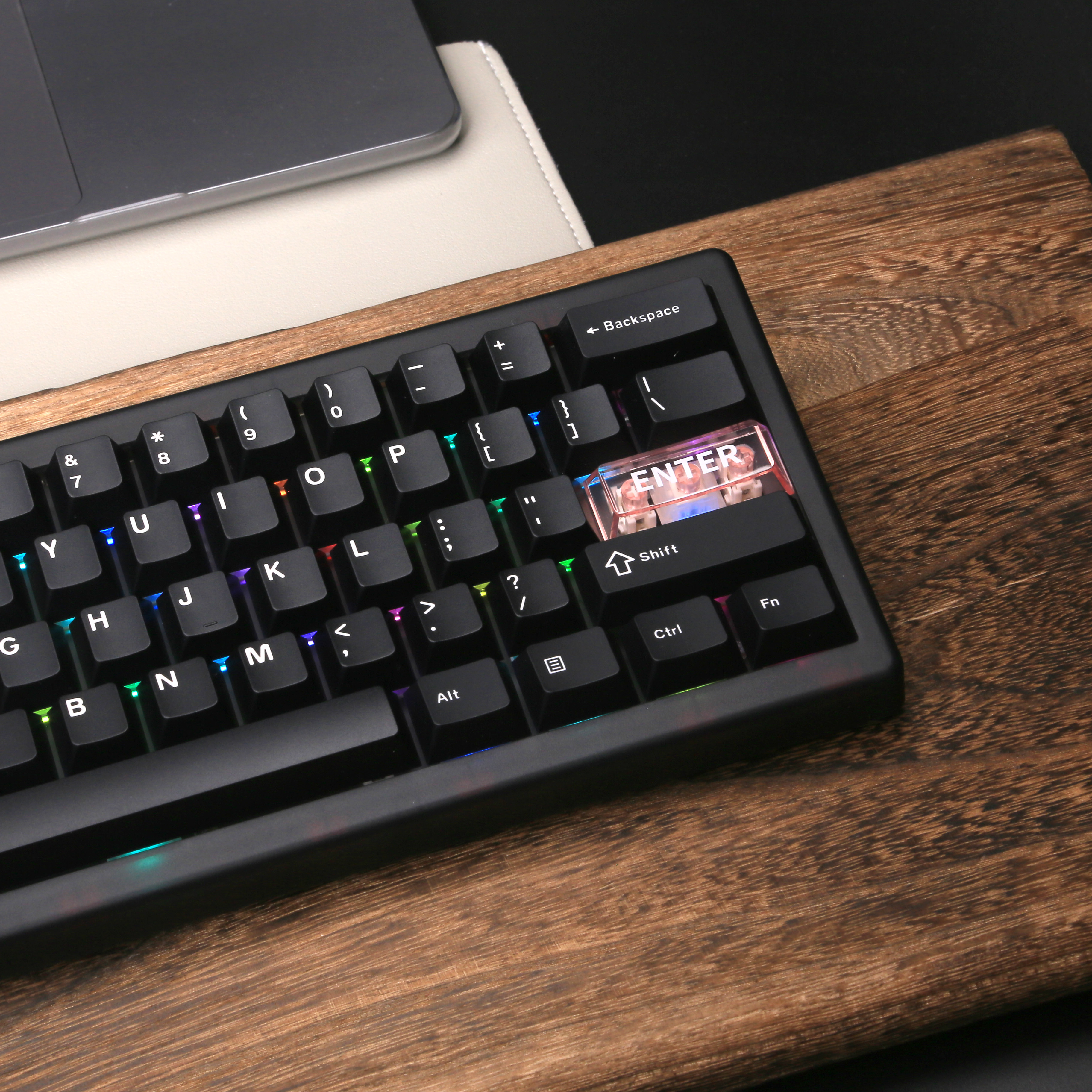 CIDOO QK61 V2 Mechanical Keyboard 60% Layout Gasket Structure VIA /Qmk Programmable -Swap Three Mode Wireless RGB Keyboard