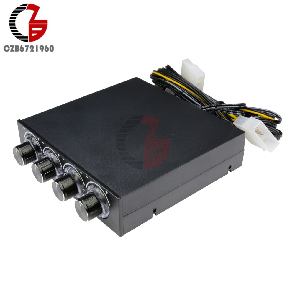 3.5 Fan Speed Controller Regulator Smooth Soft Start Brushless Motor Speed Control Power Regulator for PC