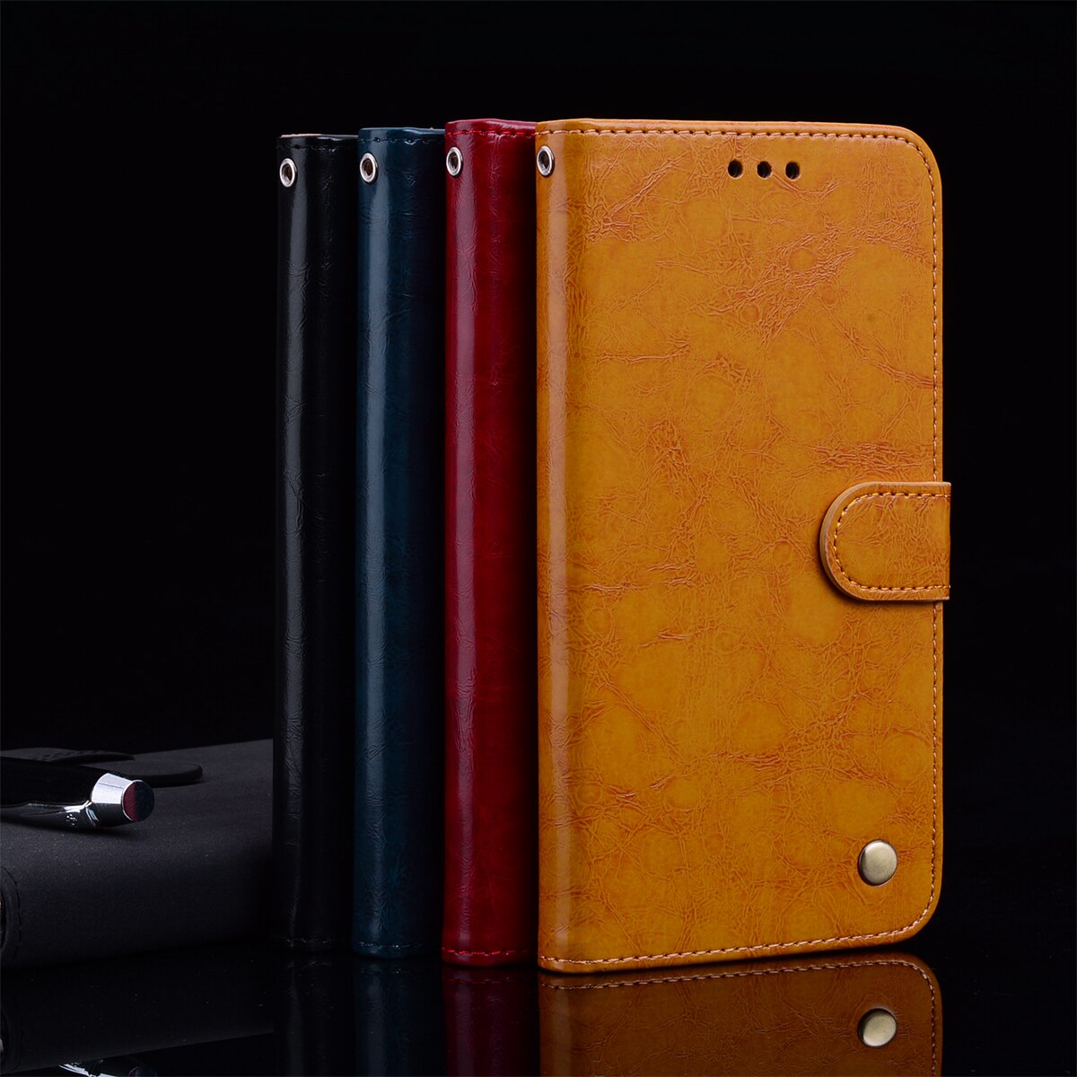 Für Xiaomi Redmi 6 6A fallen Leder Brieftasche fallen für redmi 6a Karte Halfter kippen fallen Für Xiaomi Redmi6 Redmi 6a Telefon Fällen Coque