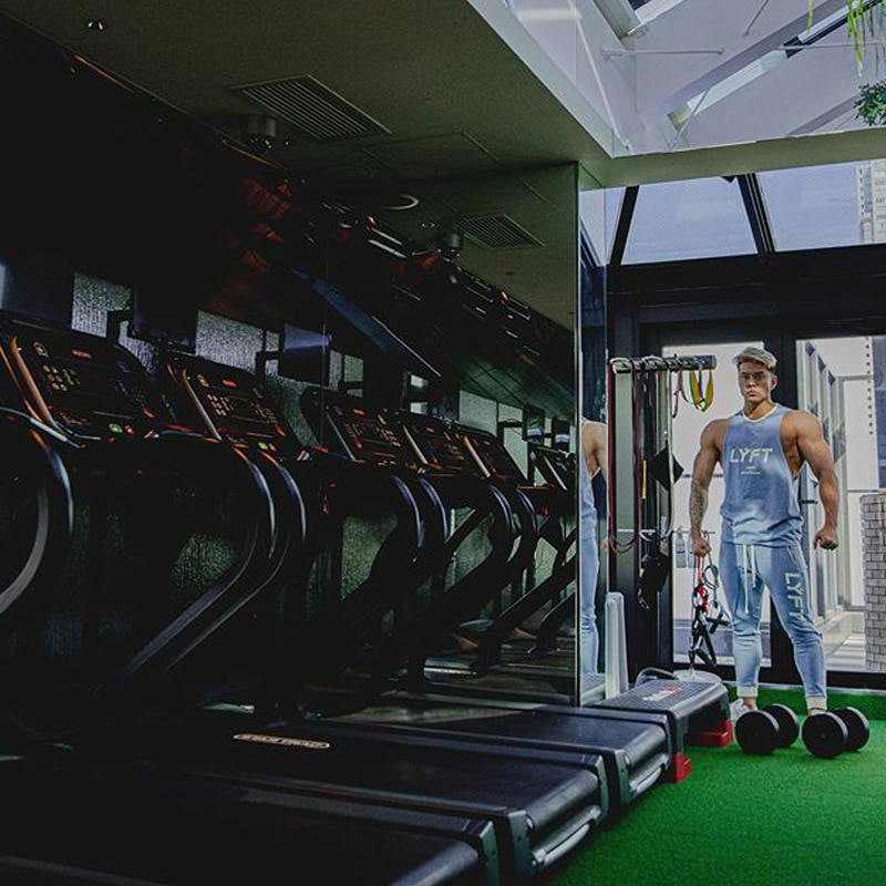 Joggingbukser herre fitness bukser sommer bomuld sport jogging slim fit joggingbukser med farve lynlåslomme