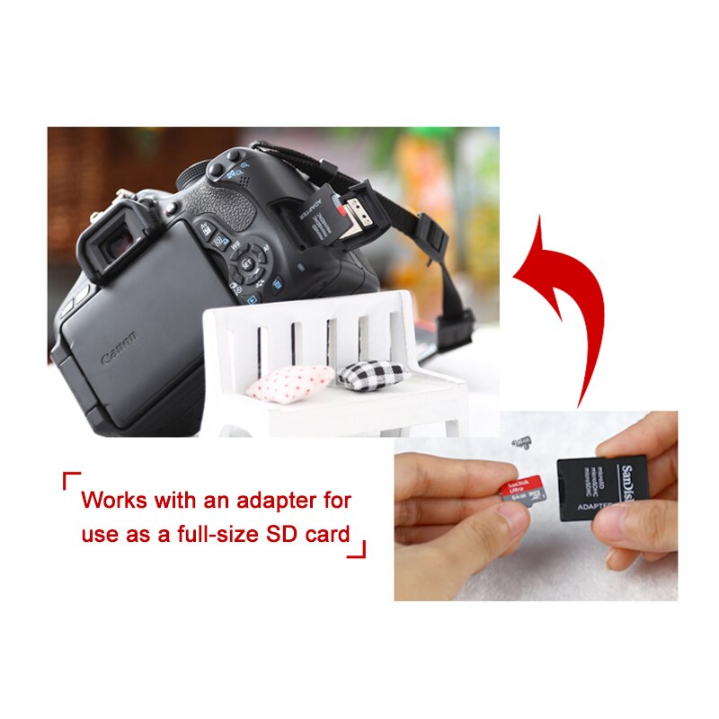 original SanDisk micro sd card combine 16GB 32GB 64GB 128GB Memory CardMax 80M/s Contains card reader adapter