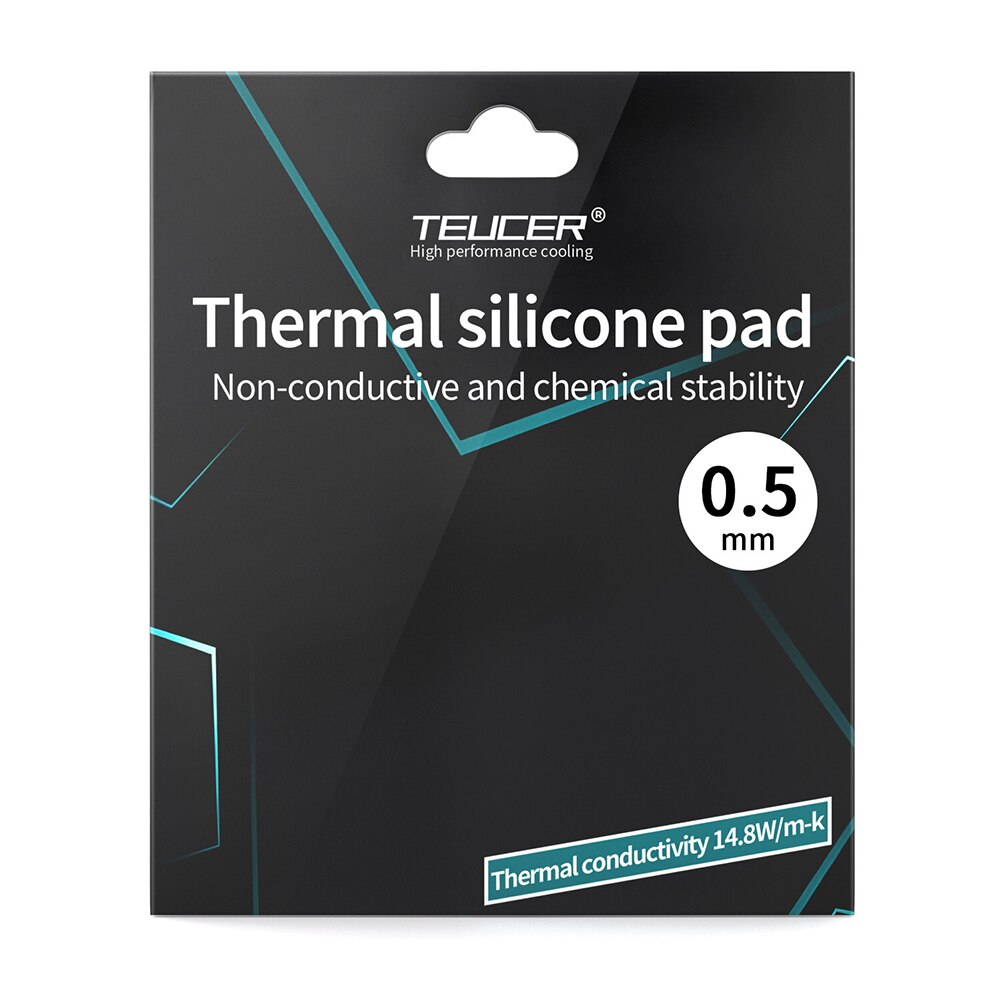 Tp400 heat dissipation silicone pads cpu/gpu graphics card thermal pads 14,8 w/mk solid thermal grease sheet for laptop/pc: 120 x 120 x 0.5mm