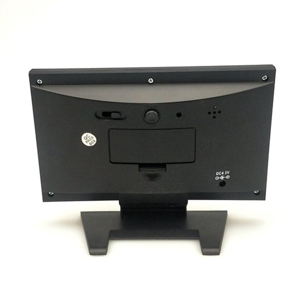 Multi-Function Large Screen Perpetual Calendar Clock Led With Backlight Weather Forecast Digital Display Desktop Clock