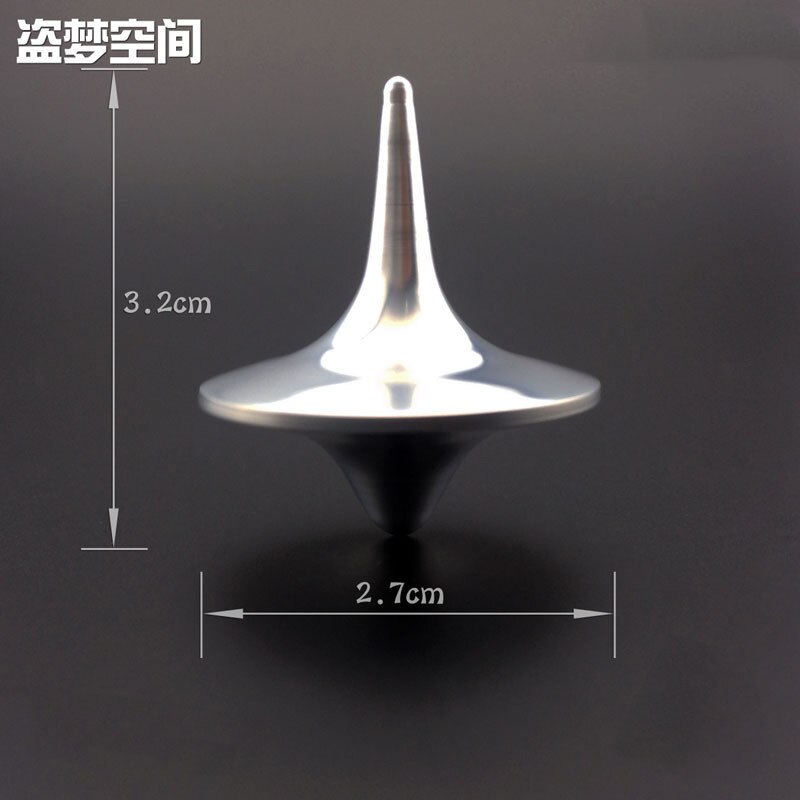 Giroscopio de Metal de alta precisión, violín plateado, giratorio, spinner de titanio, spinner de superhéroe