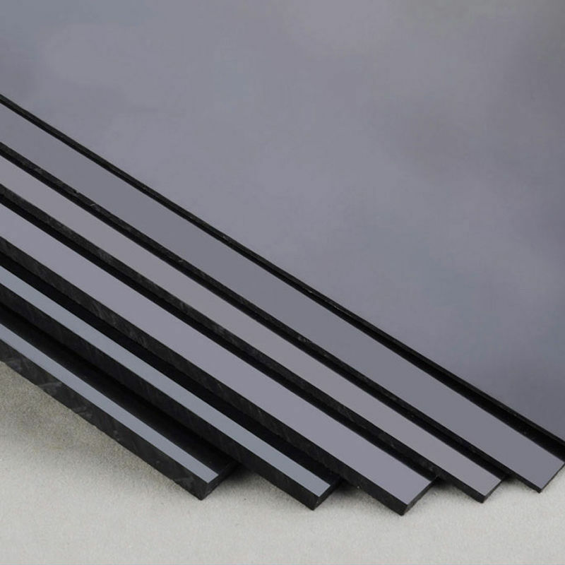 Plaque Plate en plastique styrène ABS noir 1 pièces 0.5mm x 200mm x 200mm