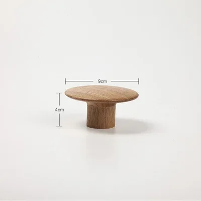 Gancho de madera maciza para colgar ropa con forma de seta, vestíbulo , colgante de pared de salón, gancho circular para ropa, perchas para sombreros: Blanco