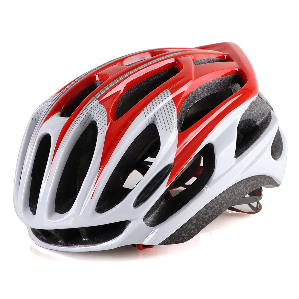 Casco de bicicleta de carretera Aero casco de montar ultraligero hombres deportes de bicicleta MTB ciclismo casco moldeado integralmente equipo de seguridad de bicicleta: M / Negro