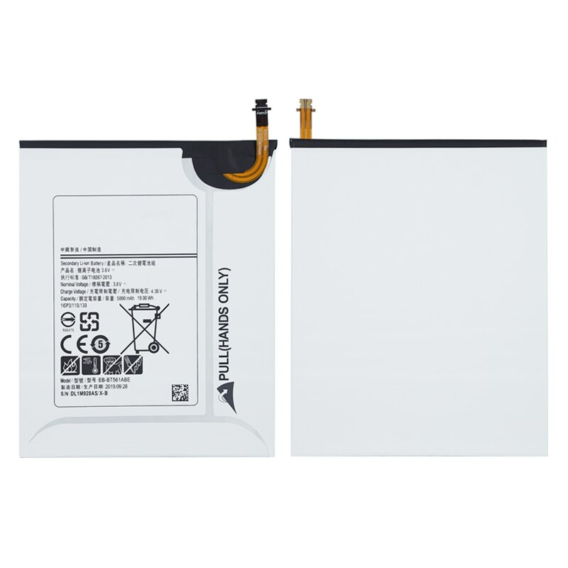 100% Original Replacement Battery EB-BT561ABE For Samsung GALAXY Tab E T560 T561 SM-T560 Tablet Battery 5000mAh+Tools