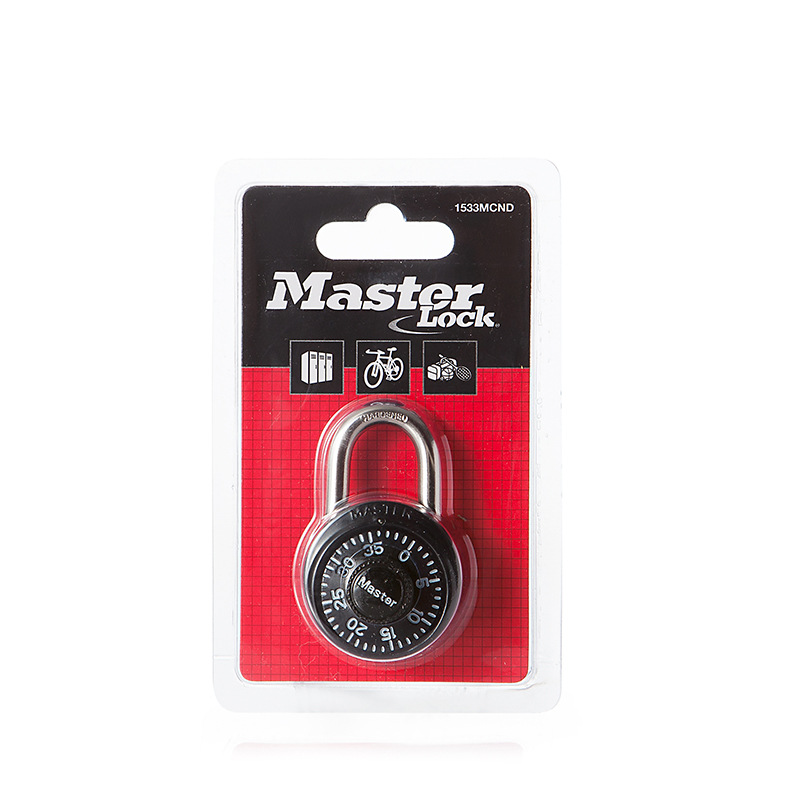 Master Lock – casier à combinaison 1530D, verrouillage par mot de passe Portable, cadenas à combinaison, verrouillage rotatif pour casiers de gymnastique et scolaires: Green Brown